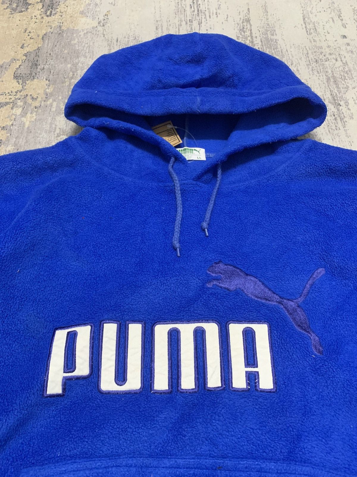 Puma Vintage Puma Boxy Archival Fleece Hoodie Y2K L Size US L / EU 52-54 / 3 - 3 Thumbnail