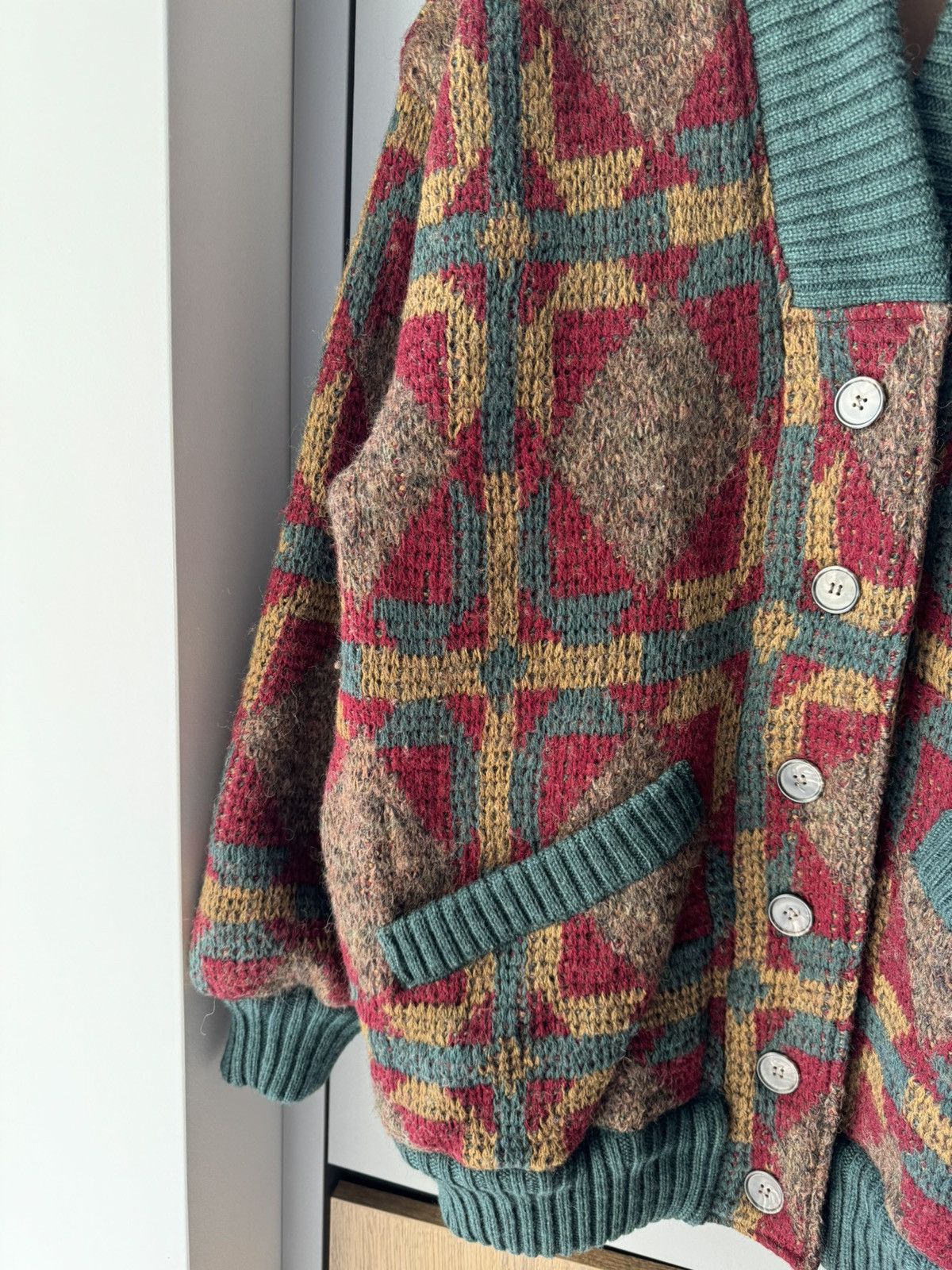 Missoni × Vintage Rare 🔥 Missoni Abstract Native Design Reversible Jacket Size US XL / EU 56 / 4 - 2 Thumbnail