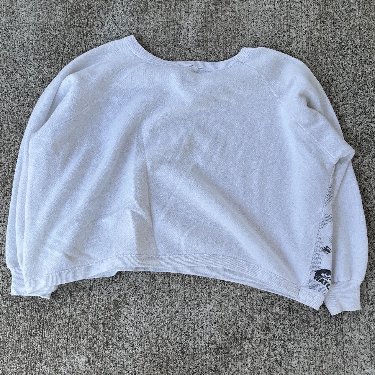 Vintage Vintage Cropped Punk Boxy Crewneck Rare 80's 24x17 Size L / US 10 / IT 46 - 7 Thumbnail