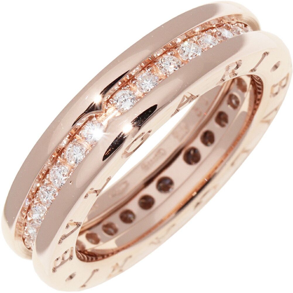 Bvlgari Bvlgari Bvlgari B.zero1 Au750 Diamond Ring Size 50 Precious Metal Ring 342885 DUTY FREE for USA Size ONE SIZE - 1 Thumbnail