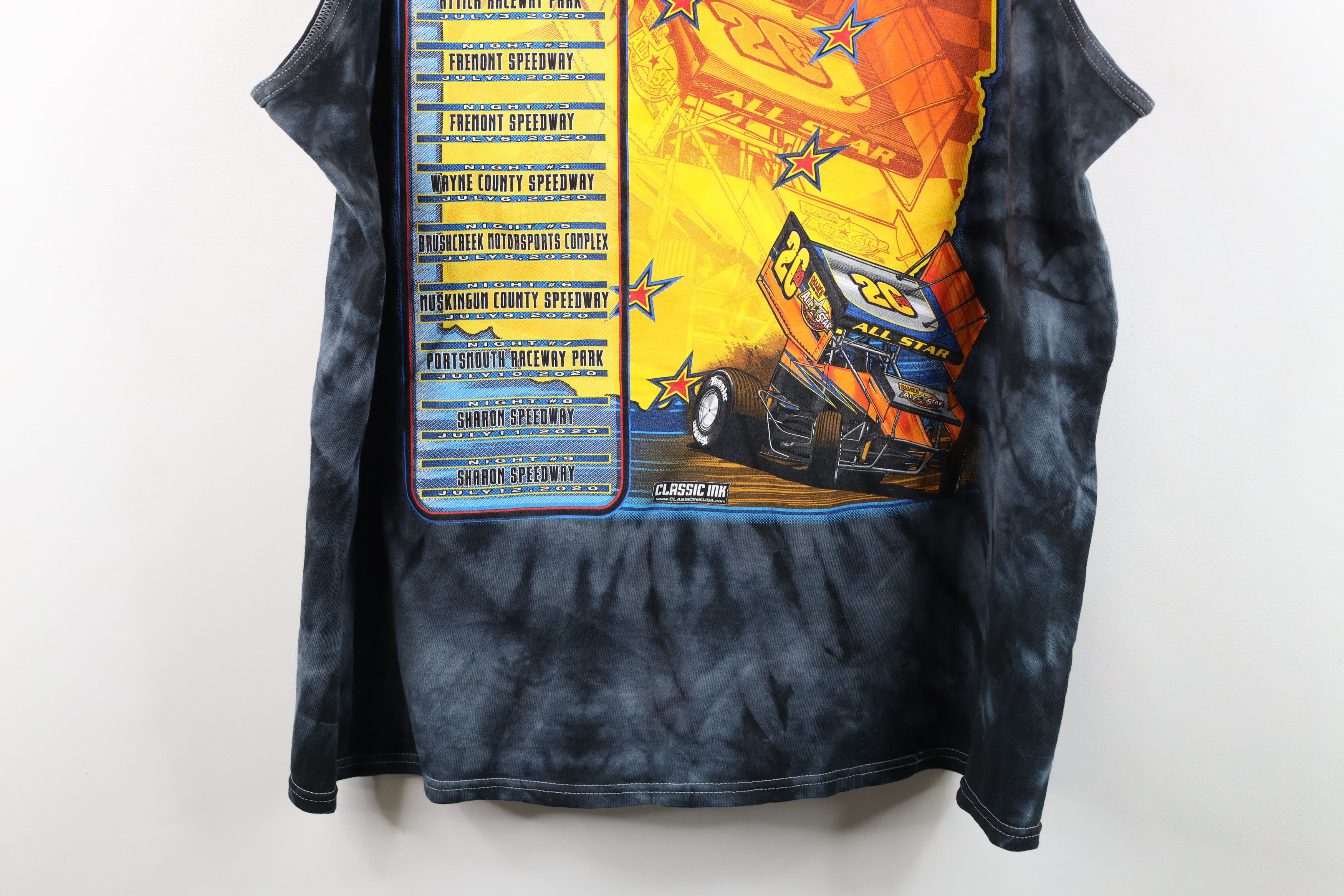Vintage Y2K Circuit of Champions Ohio Car Racing Tank Top T-Shirt Size US XXL / EU 58 / 5 - 16 Thumbnail