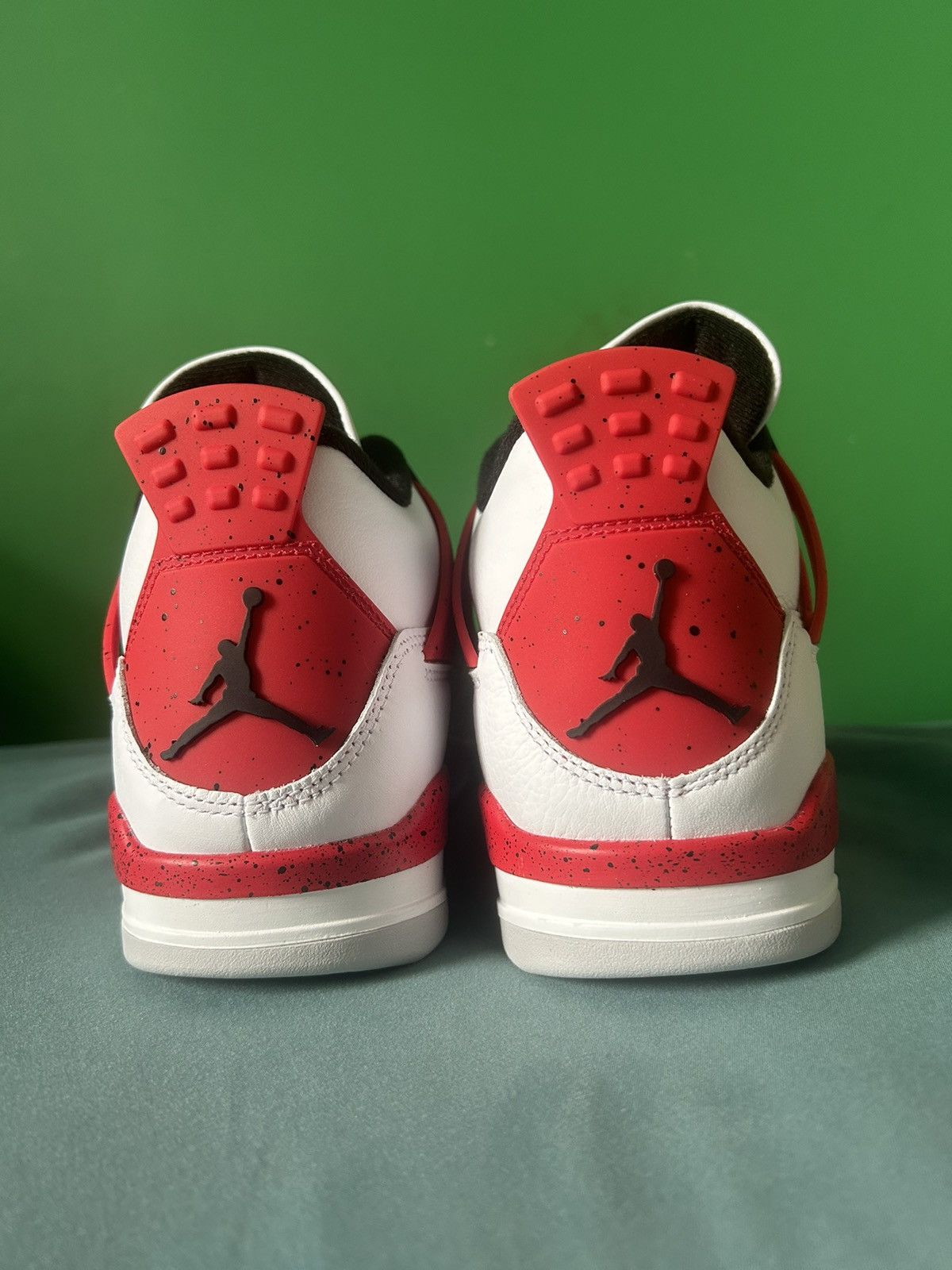 Jordan Brand Nike Air Jordan 4 Red Cement 2023 Size US 10.5 / EU 43-44 - 3 Thumbnail