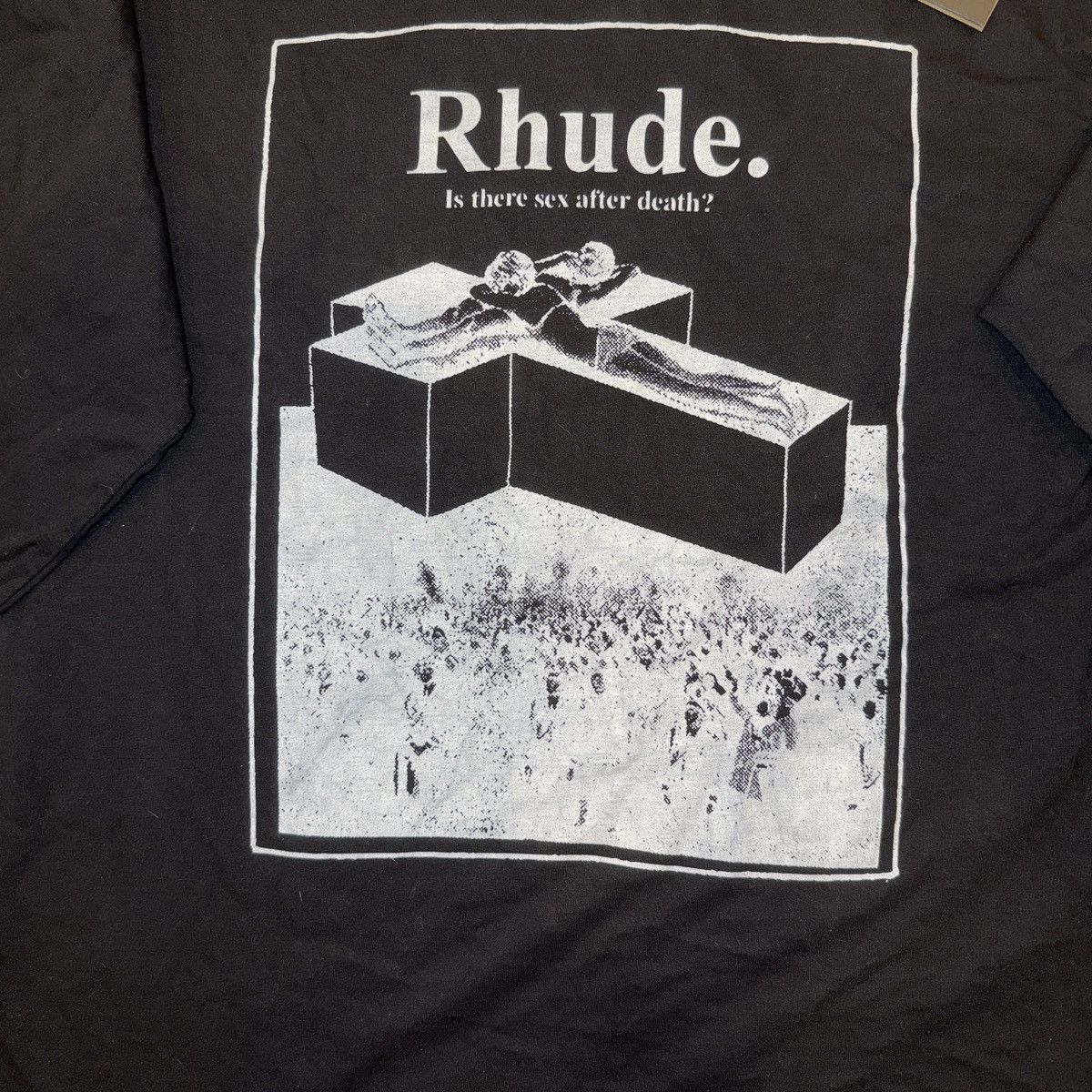 Rhude Rhude’s After Death Graphic Black Long Sleeve Tee Size US XS / EU 42 / 0 - 4 Thumbnail