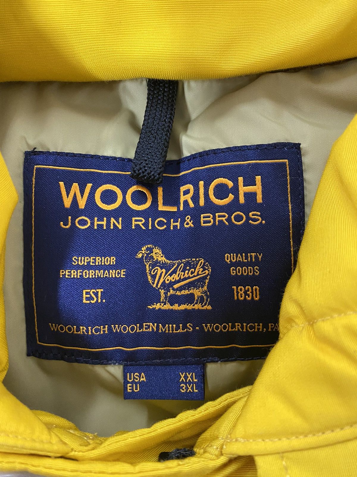Other Woolrich Arctic Parka, size XXXL, yellow, new with tag Size US XXL / EU 58 / 5 - 13 Thumbnail