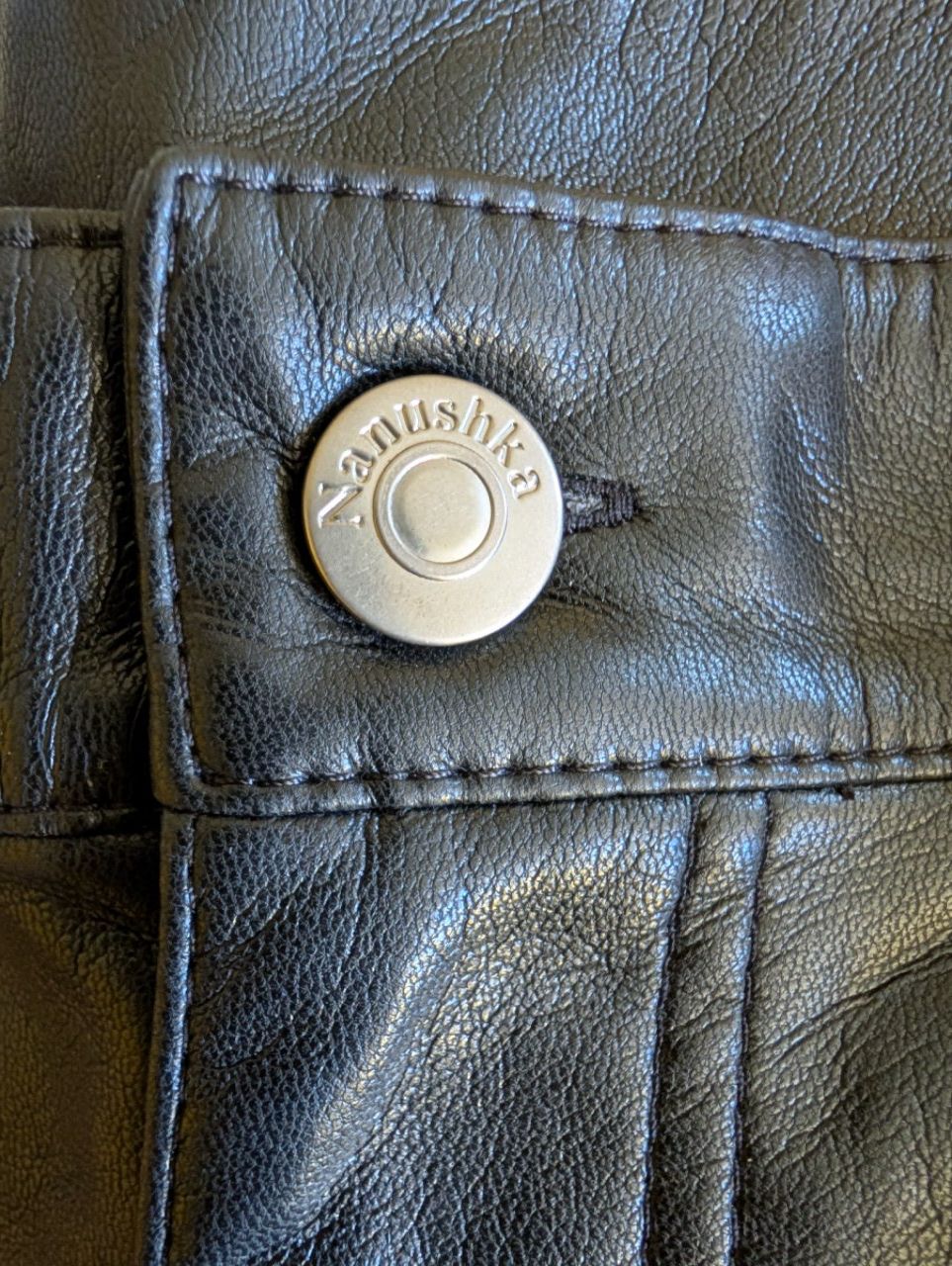 Nanushka Leather pants Size US 34 / EU 50 - 2 Thumbnail