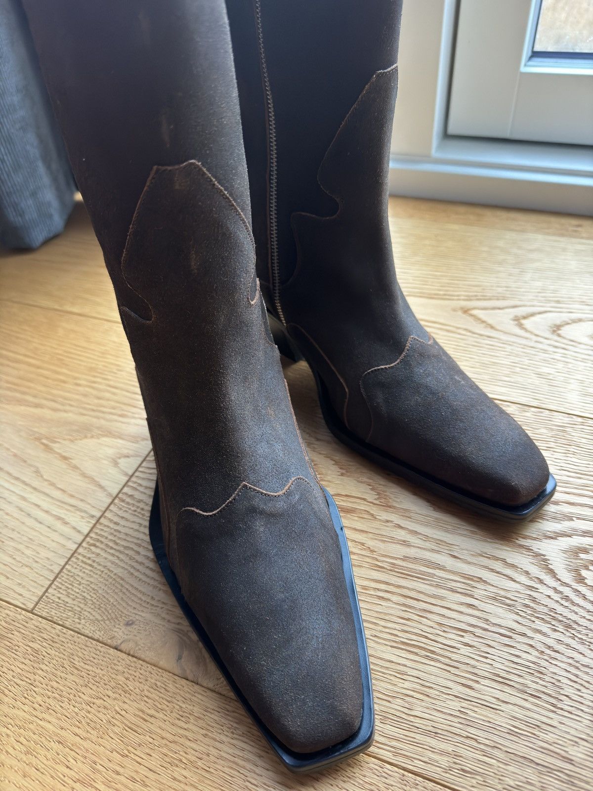 Eckhaus Latta Eckhaus Latta Suede Boots Size US 8.5 / EU 41-42 - 9 Thumbnail