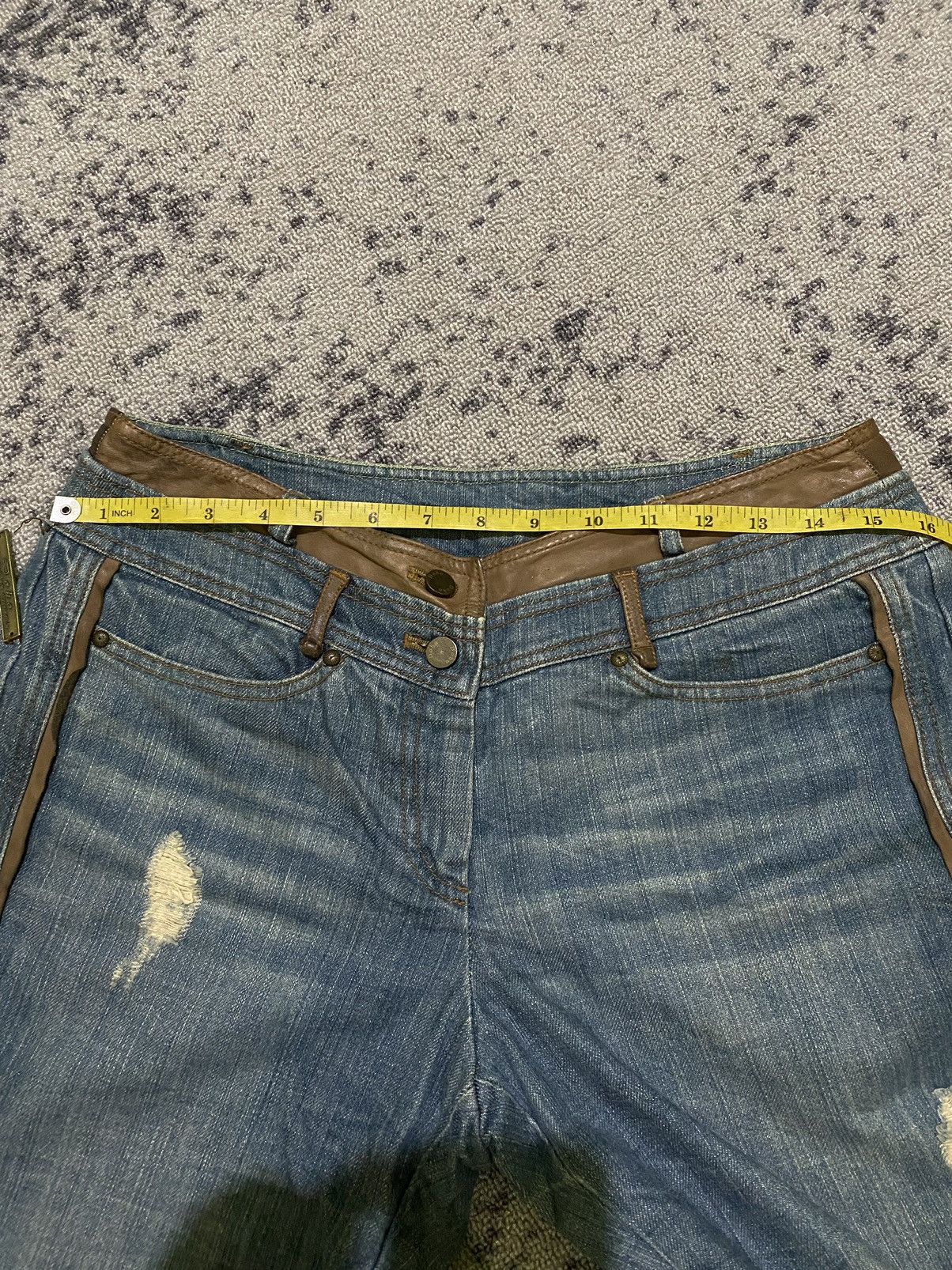Hysteric Glamour × If Six Was Nine × Japanese Brand Y2k Doho distressed baggy jeans Size 31" - 7 Thumbnail