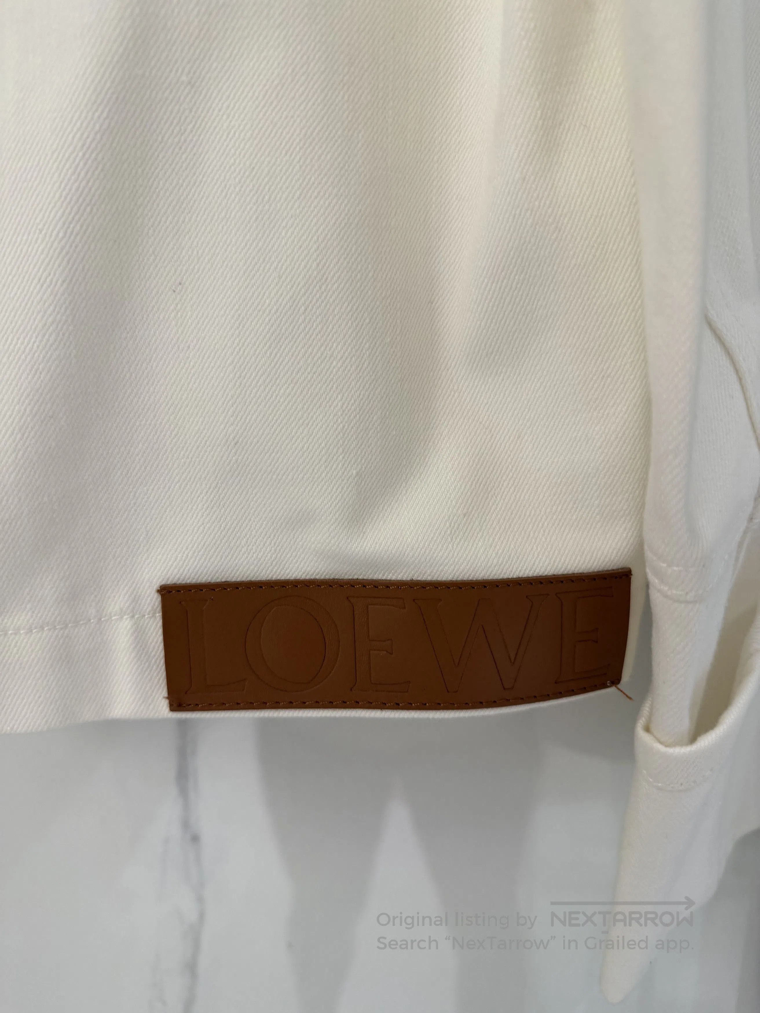 Loewe loewe white denim jacket size 34. Size US S / EU 44-46 / 1 - 4 Thumbnail