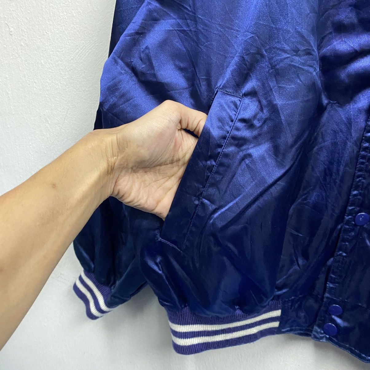 Colmar Vintage Colmar Italy Spell Out Big Logo Baseball Jacket Size US M / EU 48-50 / 2 - 7 Thumbnail
