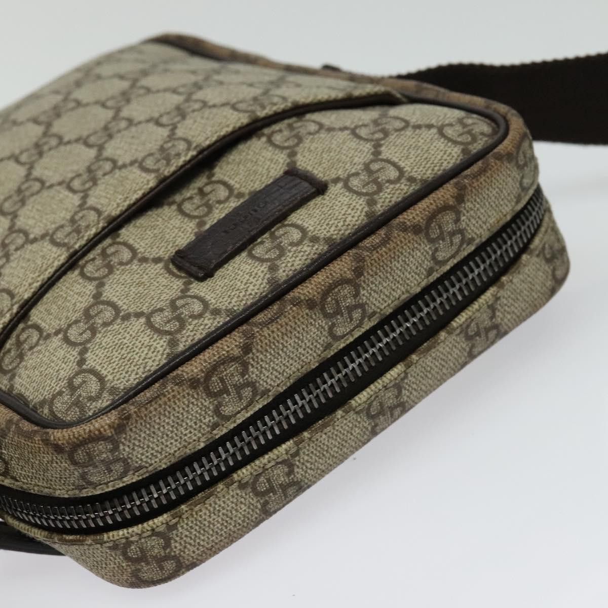 Gucci GUCCI GG Supreme Shoulder Bag Pvc Beige Silver Size ONE SIZE - 6 Thumbnail