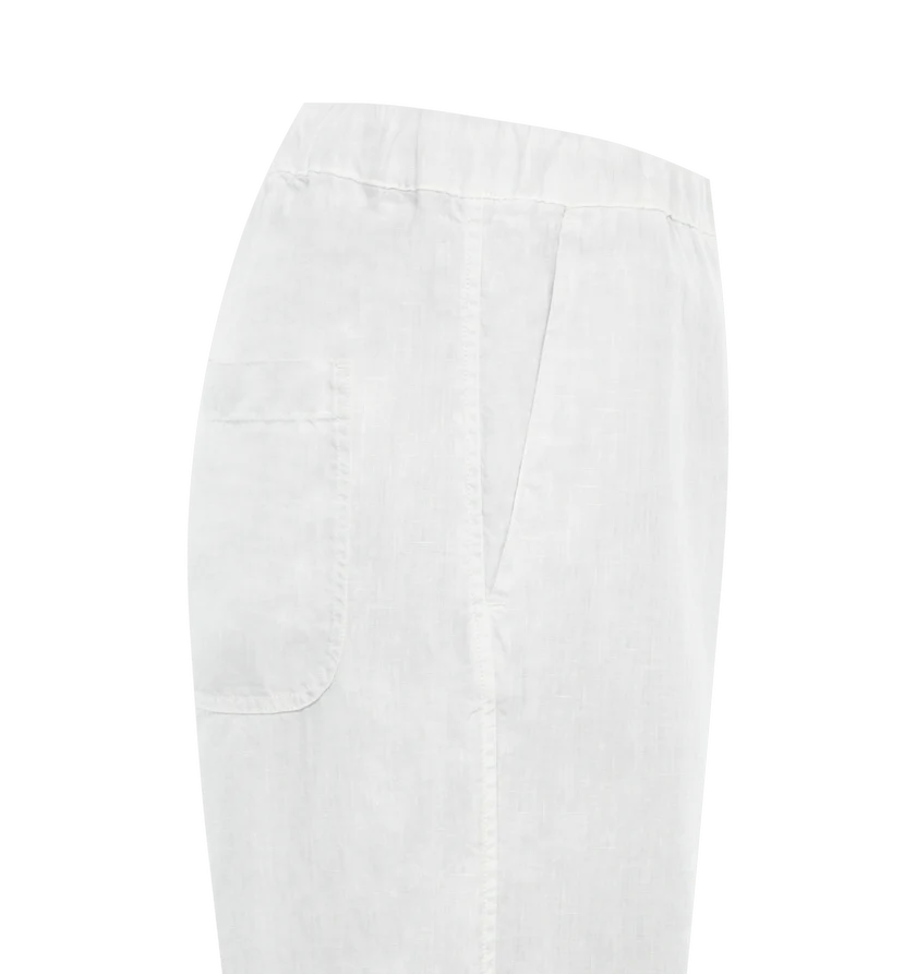 120% Lino o1h1sh11224 Drawstring Pants in Silver Size US 38 / EU 54 - 3 Thumbnail