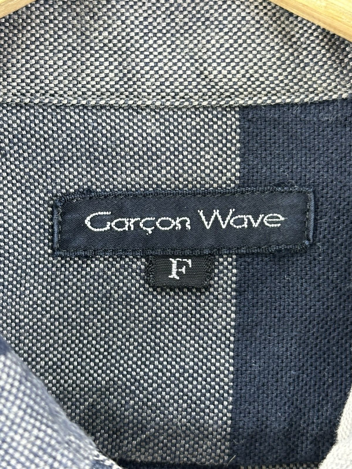 Comme des Garcons Garcon Wave Checkered Flannel Shirt Size US M / EU 48-50 / 2 - 11 Thumbnail