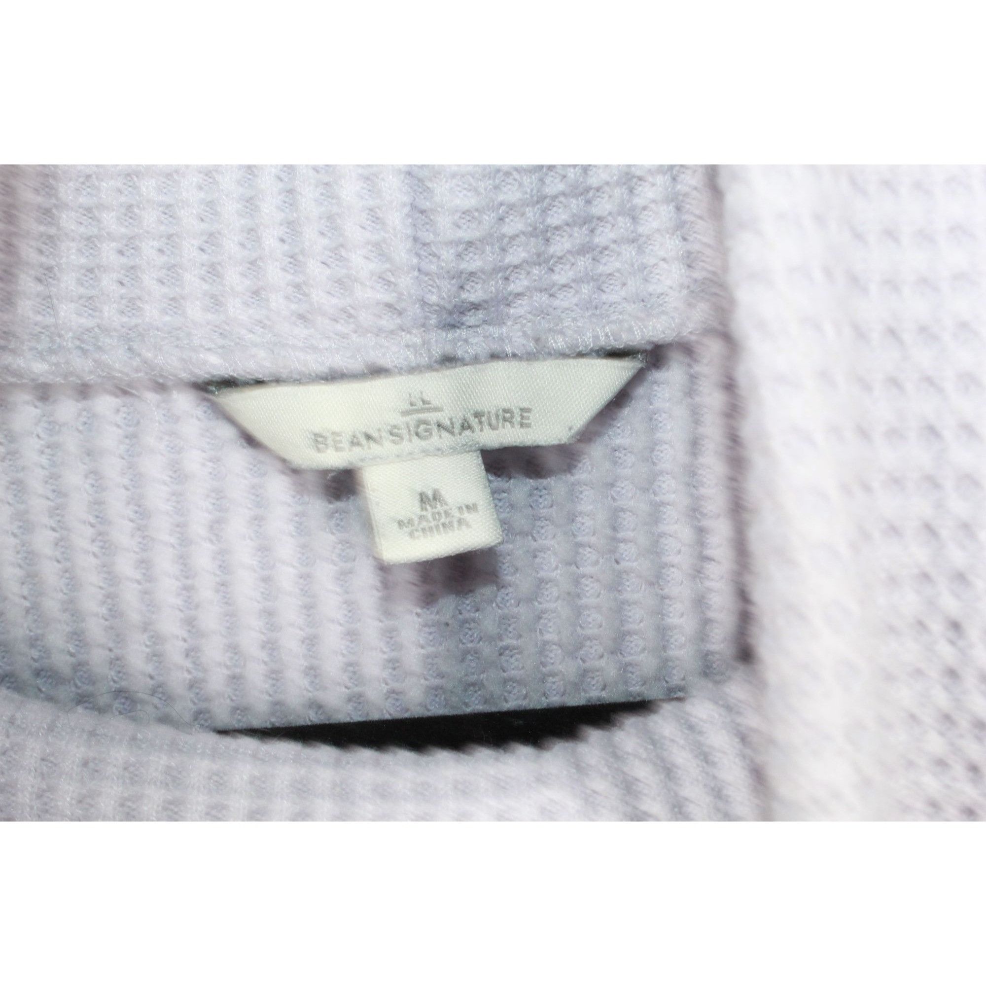 L.L. Bean LL Bean Signature Brushed Back Waffle Funnelneck Size M Size M / US 6-8 / IT 42-44 - 4 Thumbnail