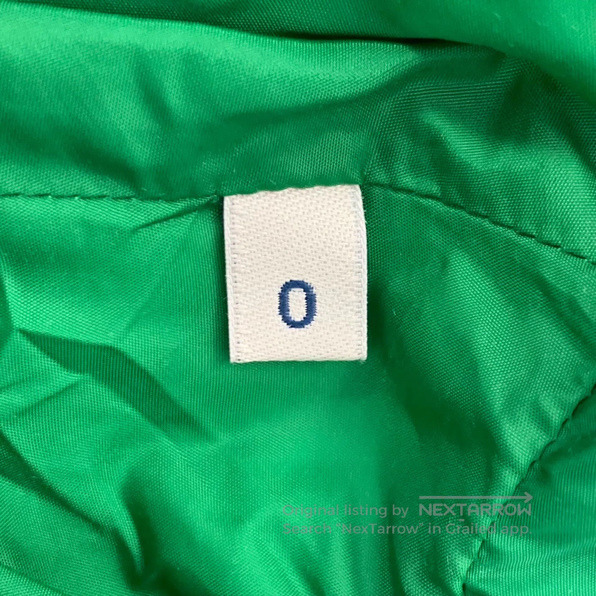 Moncler Moncler Green Logo Patch Hooded Drawstring Zipper Long Sle Size US XS / EU 42 / 0 - 7 Thumbnail