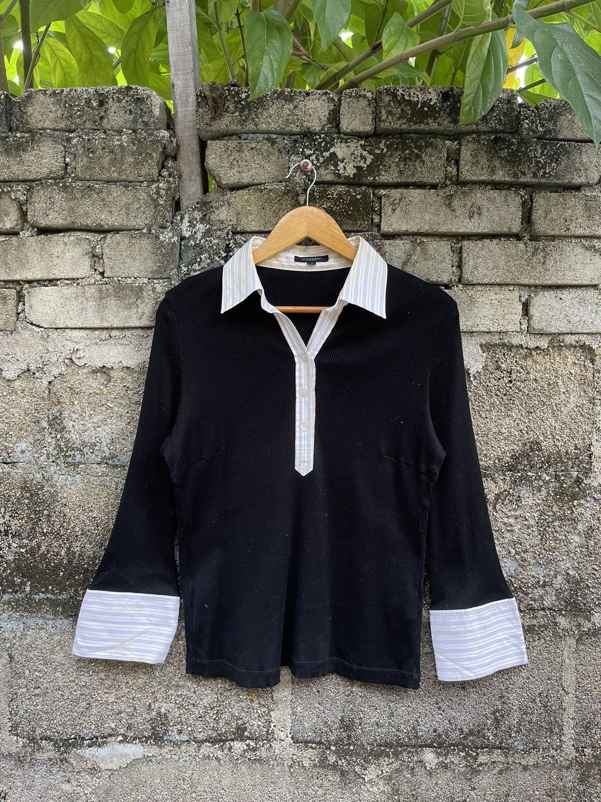 Burberry Burberry London Long Sleeve Shirt Size US S / EU 44-46 / 1 - 1 Thumbnail