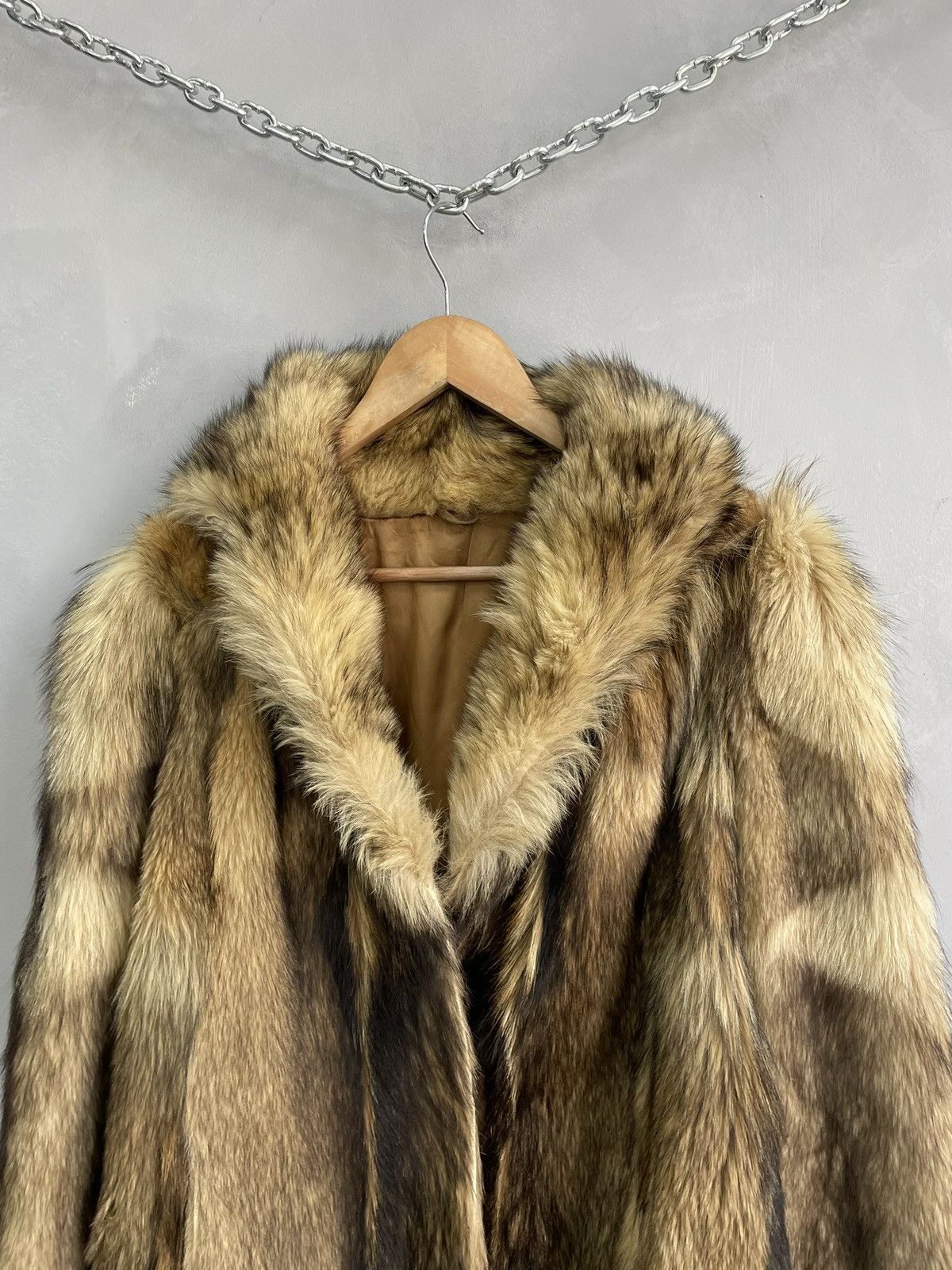 Le Grande Bleu (L.G.B.) Rare real Fur if six was nine style hype jacket coat Size US M / EU 48-50 / 2 - 2 Thumbnail