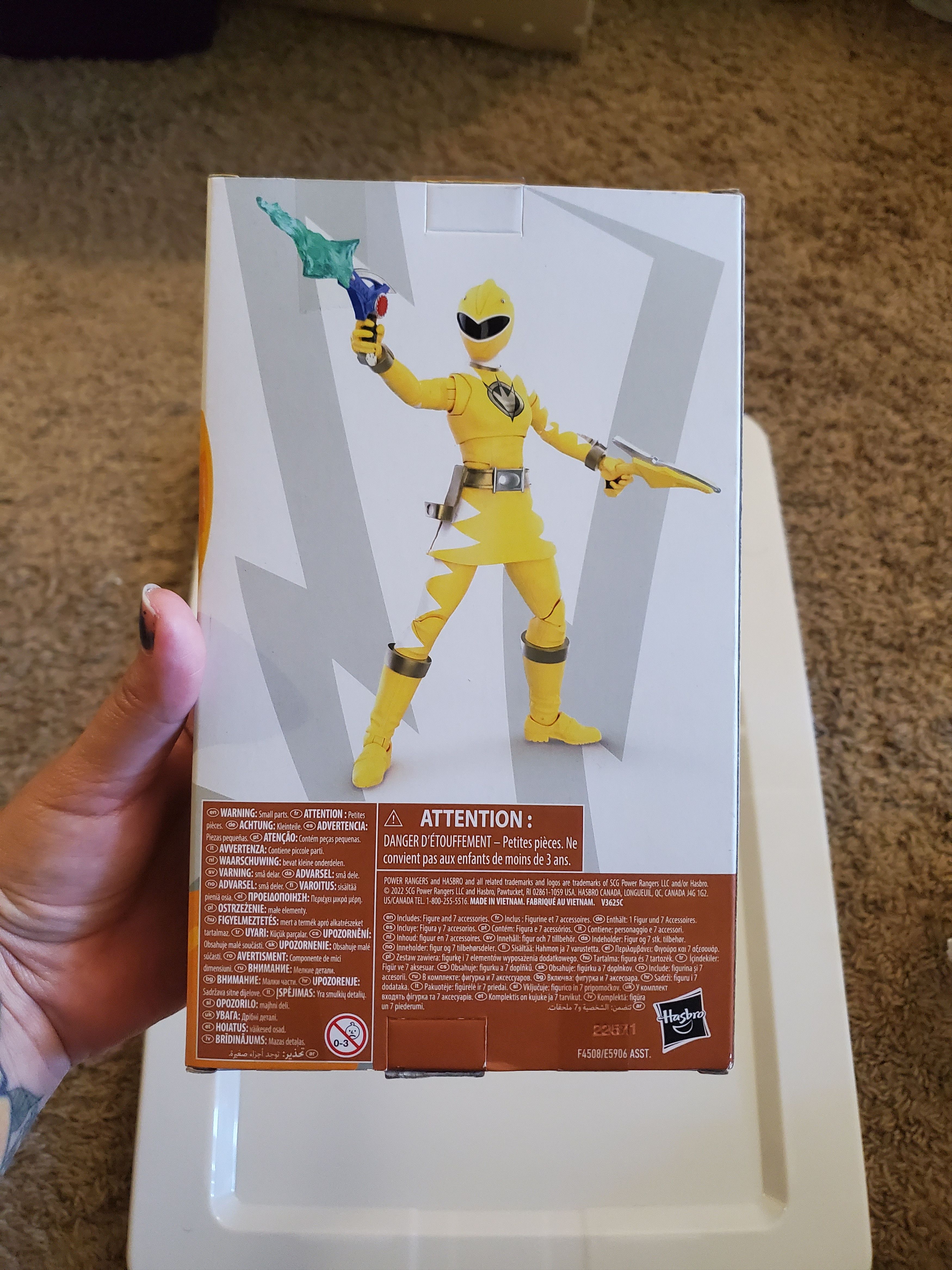 Other New in box! Dino Thunder Yellow Power Ranger-Collectable Size ONE SIZE - 6 Thumbnail
