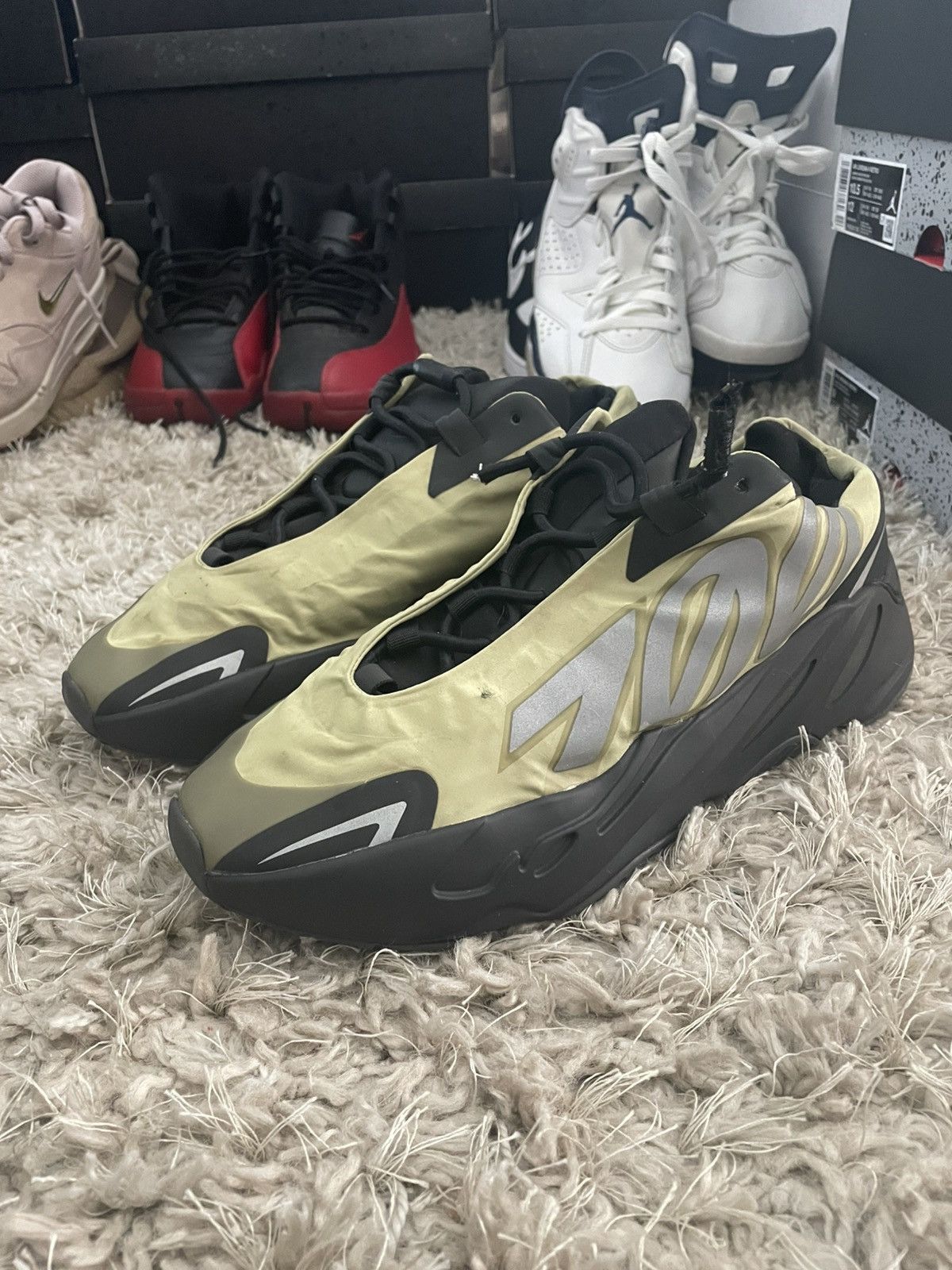 Adidas Adidas Mens Yeezy Boost 700 MNVN Resin Size US 9 / EU 42 - 1 Thumbnail