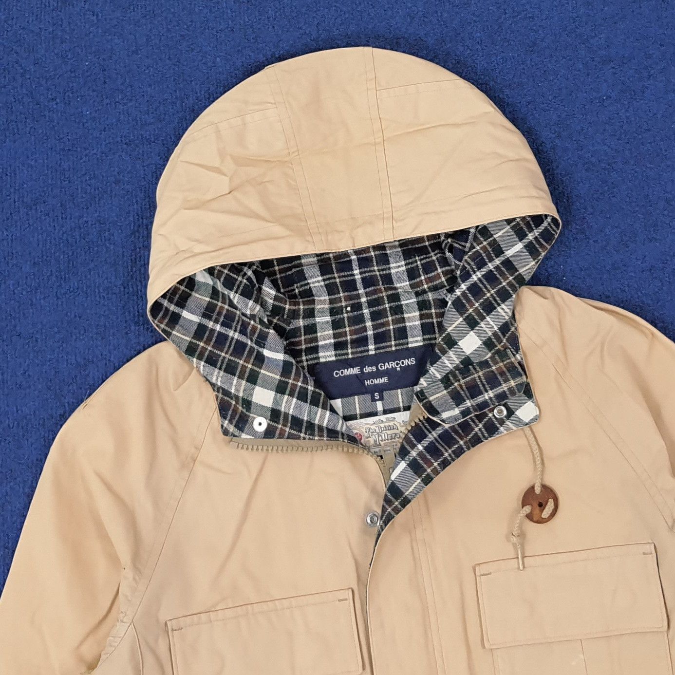 Comme des Garcons Homme Vintage Comme Des Garcons Homme Designer Jacket C240N9 Size US M / EU 48-50 / 2 - 2 Thumbnail