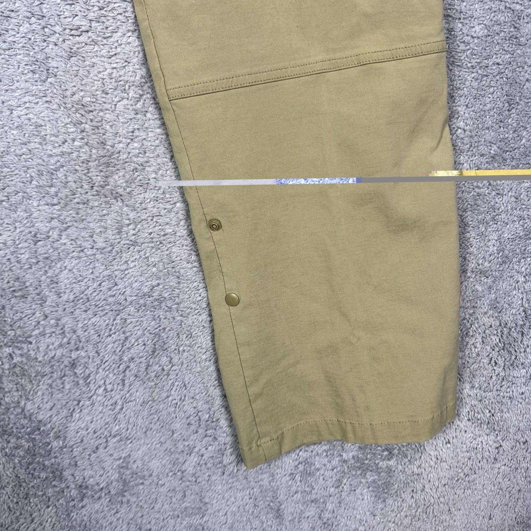 Prana Prana Womens Size 34 Softshell Roll Up Zip Convertible Vintage Stretch Pants Size US 34 / EU 50 - 3 Thumbnail