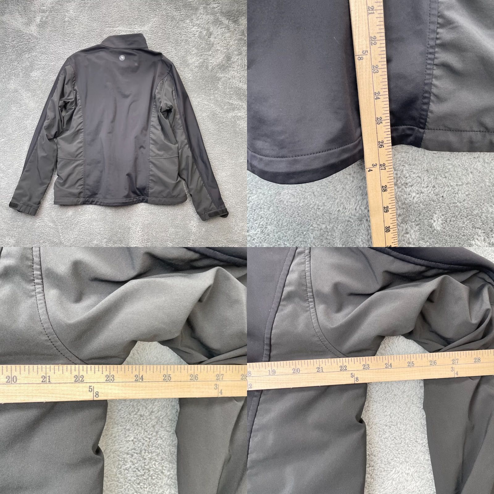 Marmot Marmot Jacket Mens Large Black Windstopper Mock Neck Long Sleeve Full Zip Hiking Size US L / EU 52-54 / 3 - 8 Thumbnail