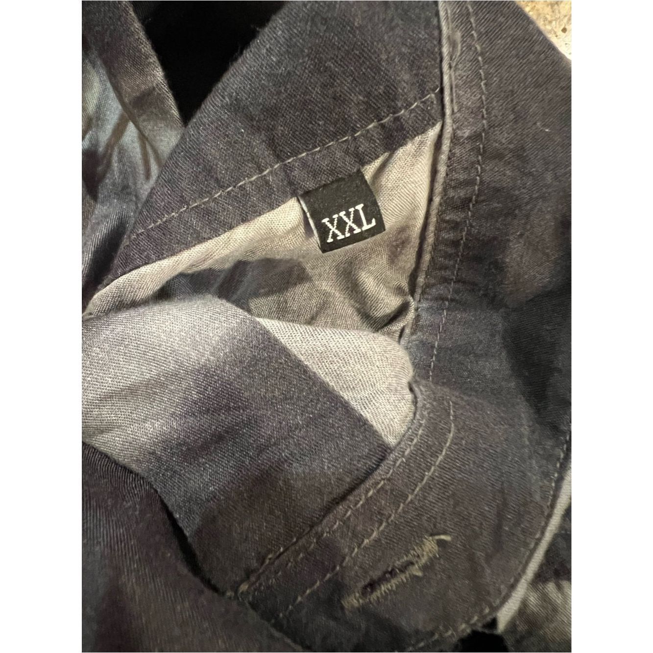 Diesel Diesel S-Tucker Stripe Lyocell Shirt XXL Gray Horizontal St Size US XXL / EU 58 / 5 - 8 Thumbnail