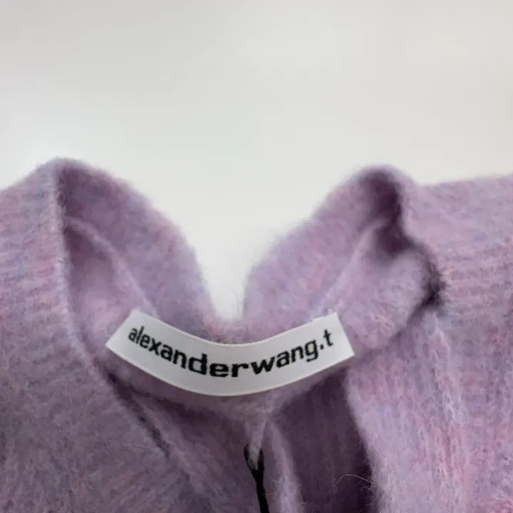 Alexander Wang Alexander Wang Short Sleeve Knitted Top - Size L / US 10 / IT 46 - 6 Thumbnail