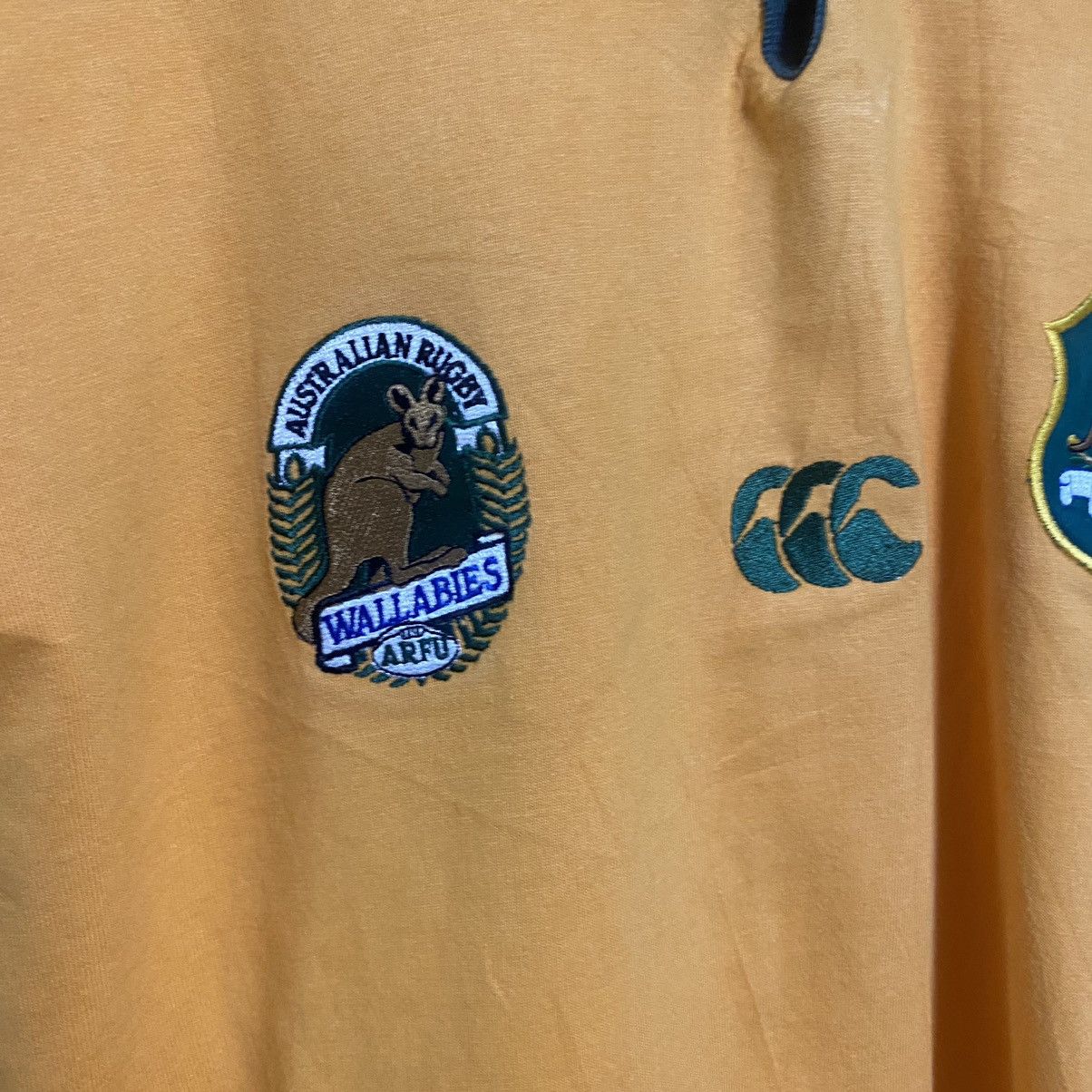 Canterbury of New Zealand Vintage 90s Australia Rugby Wallabies Shirt Canterbury Size US M / EU 48-50 / 2 - 11 Thumbnail