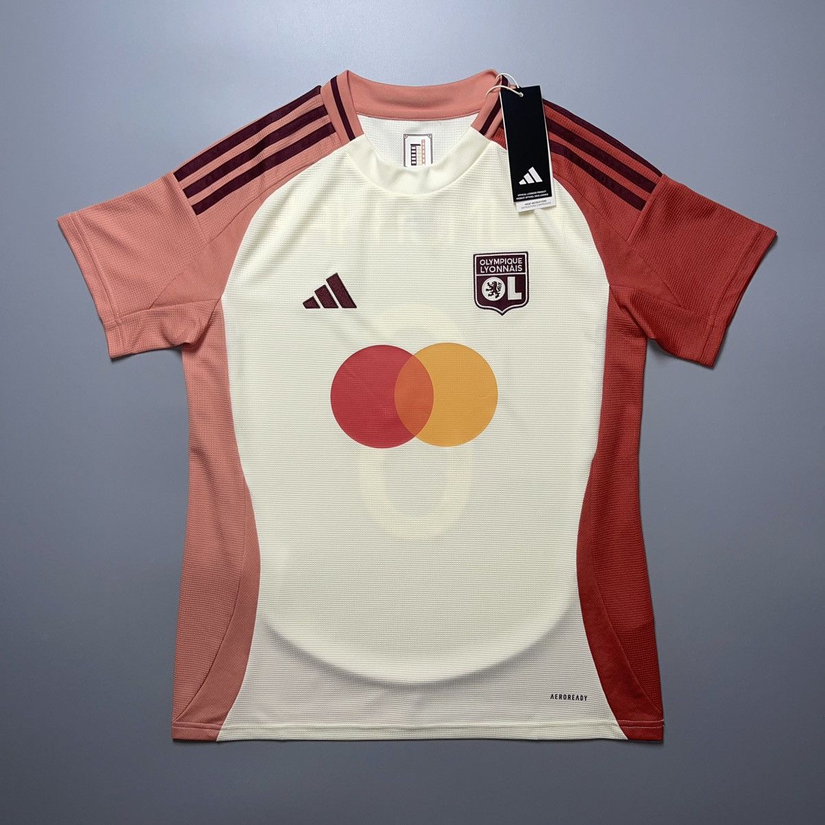 Adidas NWT WOMEN LYON ADIDAS 2024/2025 FOOTBALL JERSEY #6 DUMORNAY Size M / US 6-8 / IT 42-44 - 2 Thumbnail