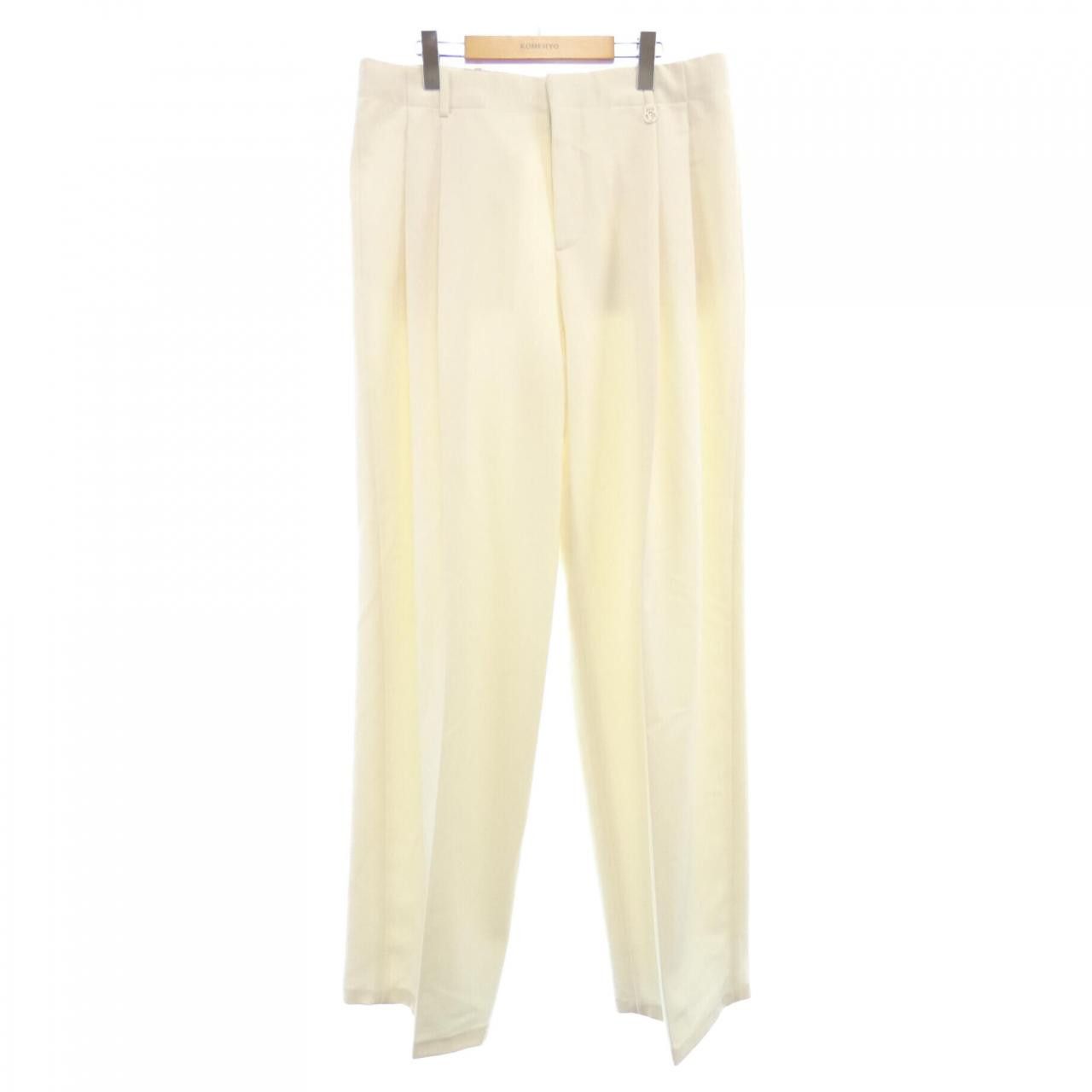 Louis Vuitton Louis Vuitton Wide Leg Trousers Pants Textile Pants HNP62WIQ1 DUTY FREE for USA