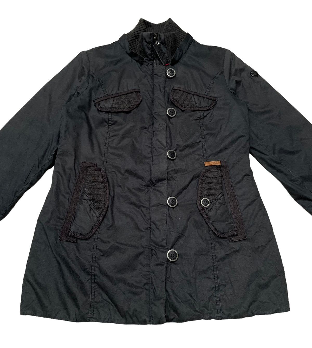 Vintage Vintage Japanese Brand Khujo Waxed Cotton Jacket 2000s Size US M / EU 48-50 / 2 - 3 Thumbnail