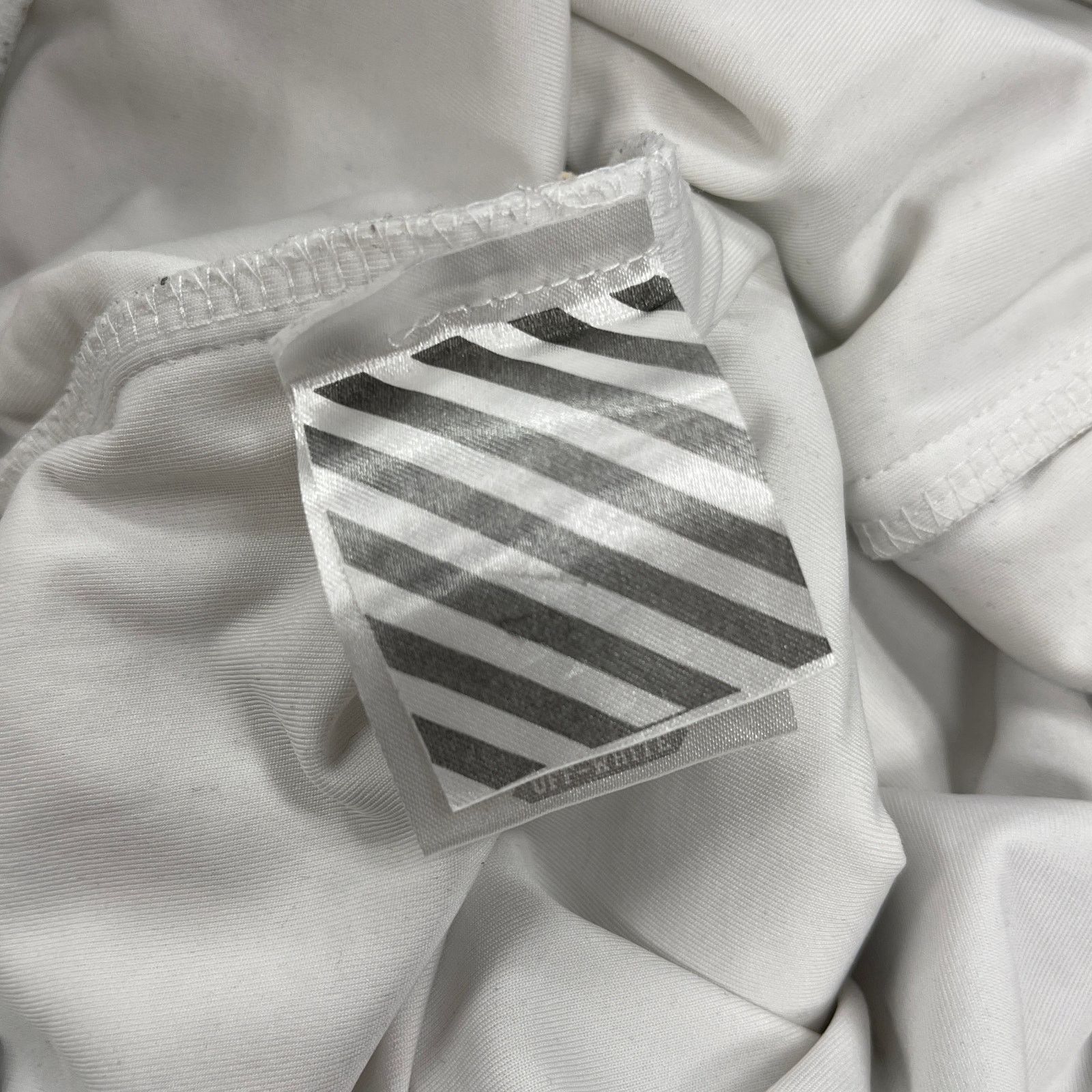 Off-White Off-White Blue Collar White Black mesh shorts size Large B7 Size US 38 / EU 54 - 6 Thumbnail