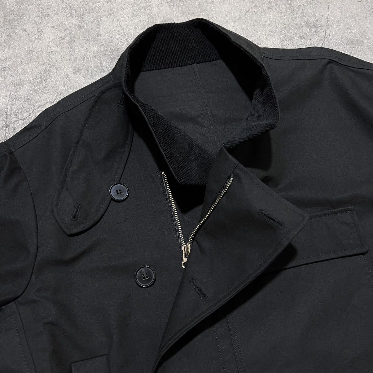 Japanese Brand Helvetica Boxy Jacket AF Agger Lemaire Our Legacy Style Size US XXL / EU 58 / 5 - 3 Thumbnail