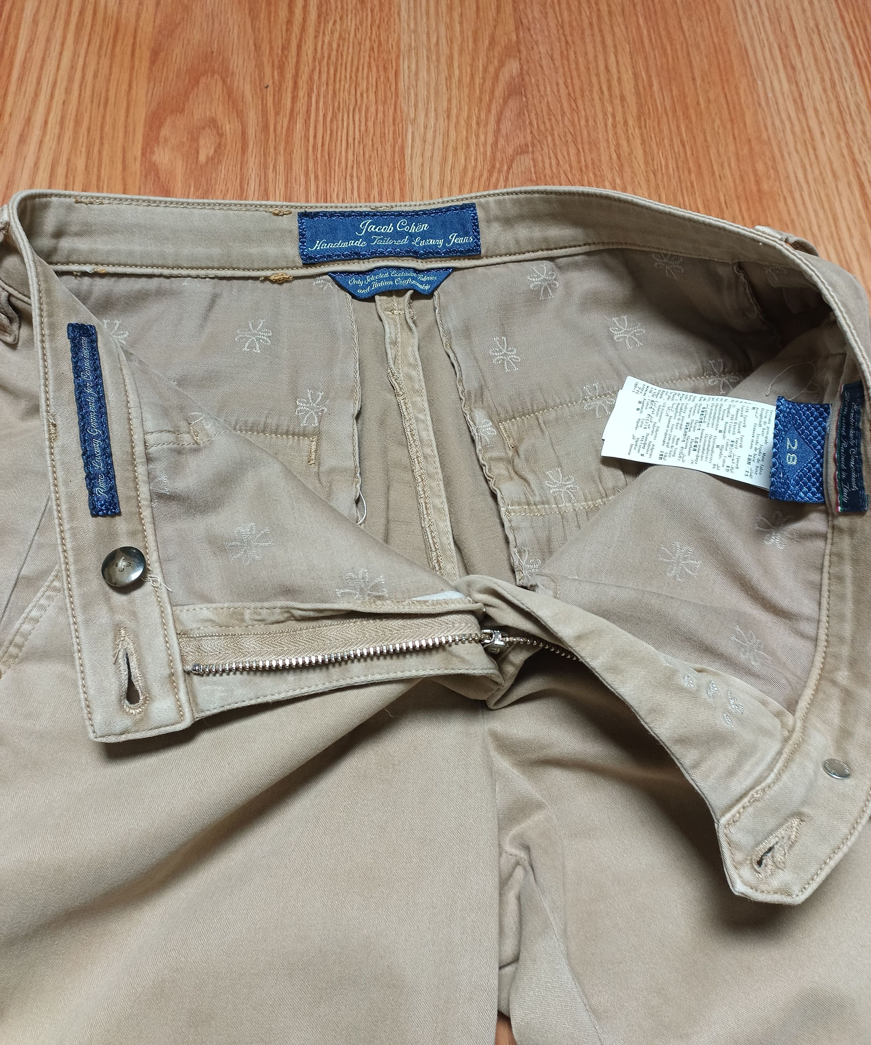 Jacob Cohen Jacob Cohen Beige Jeans Trousers Women Size 28 Size 28" / US 6 / IT 42 - 12 Thumbnail