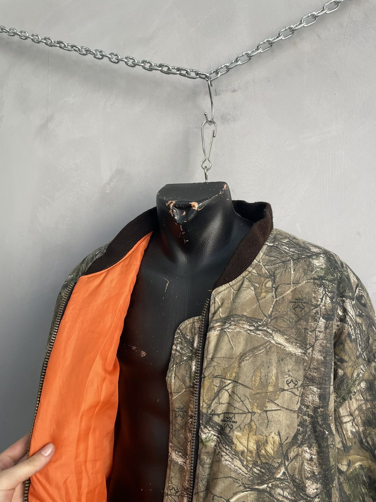 Realtree Camo oversized bomber jacket ma 1 real tree balenciaga style Size US XXL / EU 58 / 5 - 9 Thumbnail