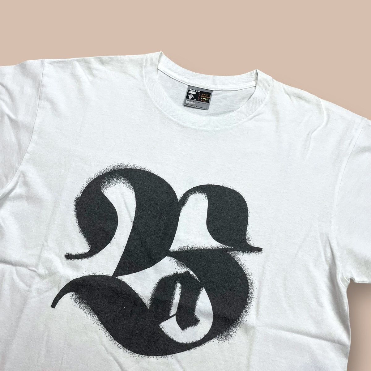 Bape OG90s-2000s Bape BA Tee Size US L / EU 52-54 / 3 - 7 Thumbnail