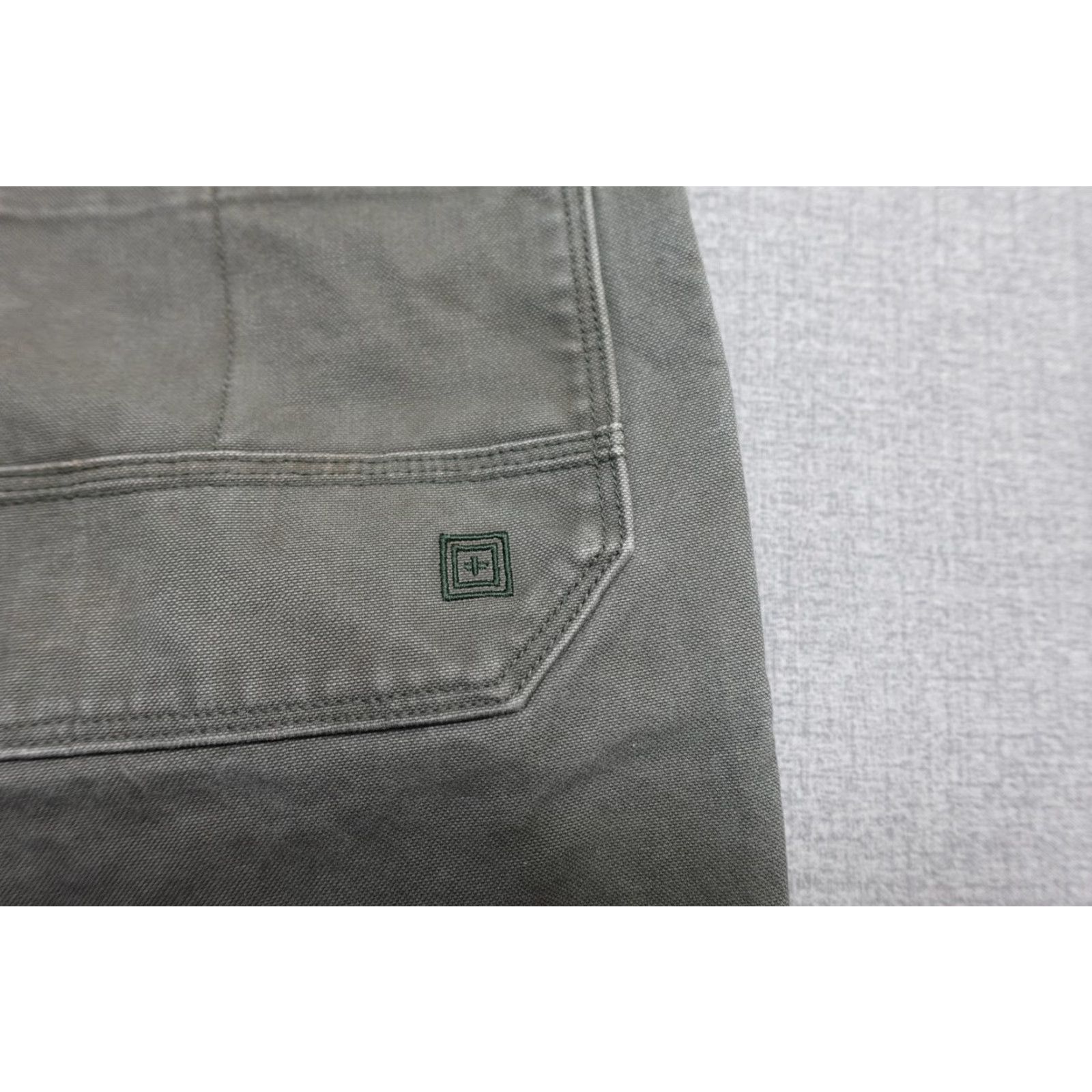 Vintage 5.11 Tactical Taclite Pro Ripstop Pants Mens 38x32 Green Utility Work Reinforced Cargo Pants Mens 38 Green 5.11 Tactical Series TAC-105C Size US 38 / EU 54 - 2 Thumbnail