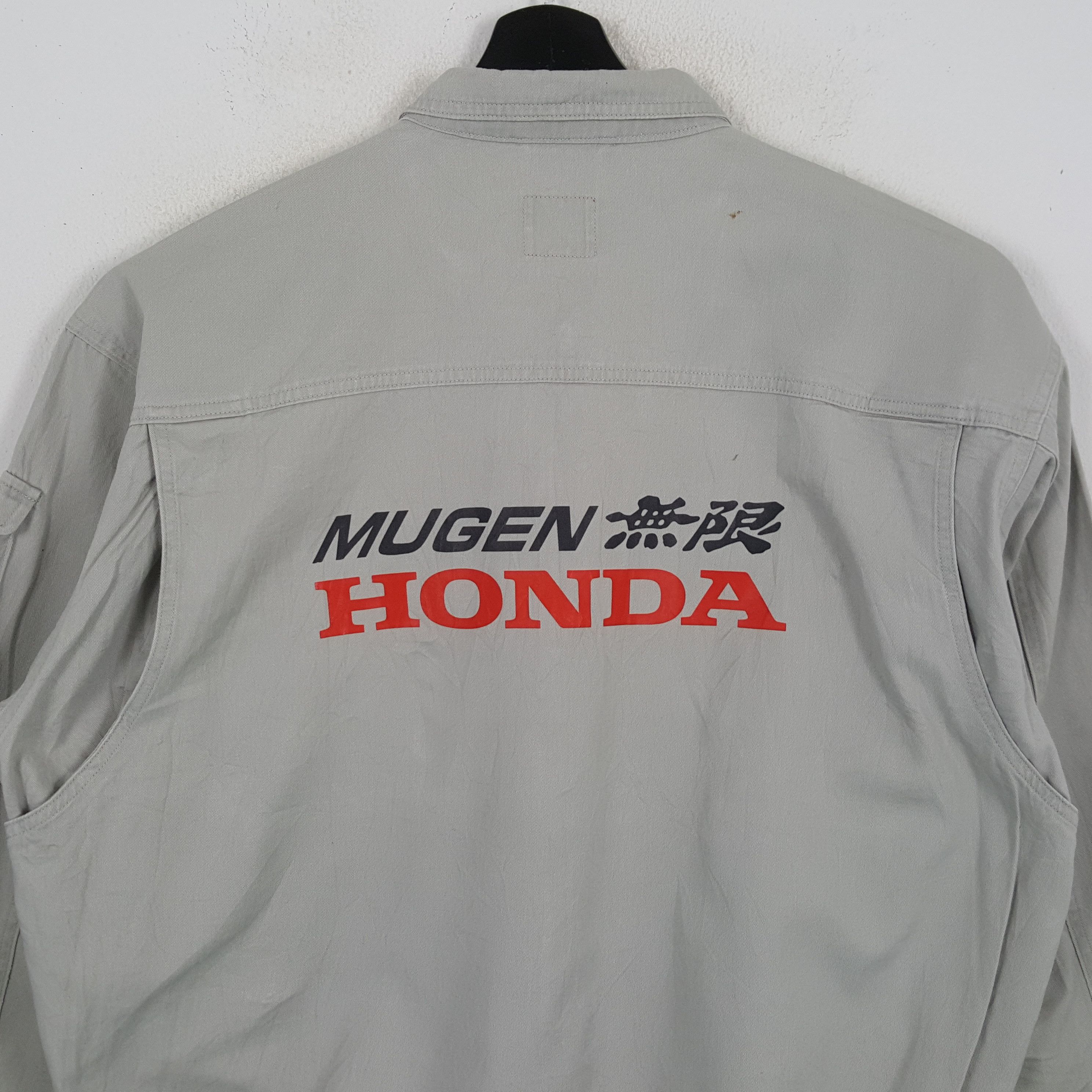 Japanese Brand × Vintage MUGEN HONDA Japanese Motorsports Racing Custom Jacket Size US XL / EU 56 / 4 - 2 Thumbnail
