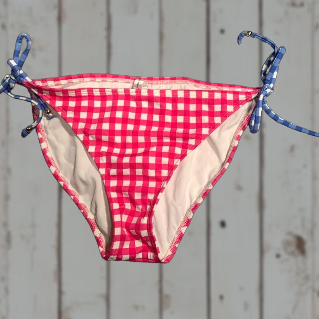 Vineyard Vines Vineyard Vines Cover Up Women XL Pink Gingham Blue Swim Bottoms Size 40" / US 18 - 1 Thumbnail