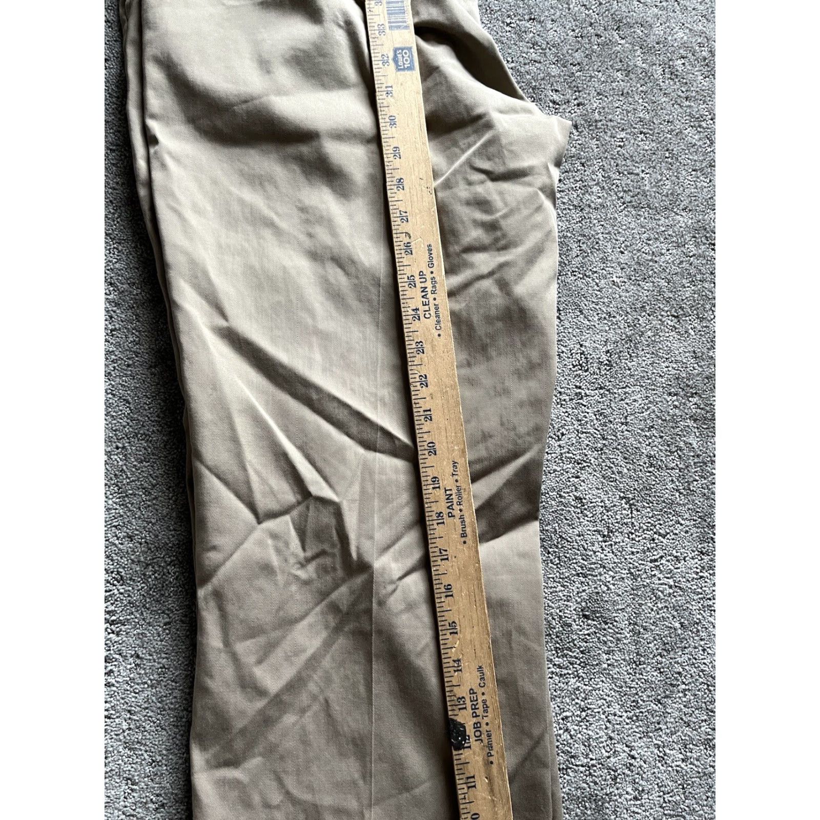 Eddie Bauer Eddie Bauer Beige Flat Front Wrinkle-Free Classic Fit Pants Mens 36x30 90s Size US 36 / EU 52 - 6 Thumbnail
