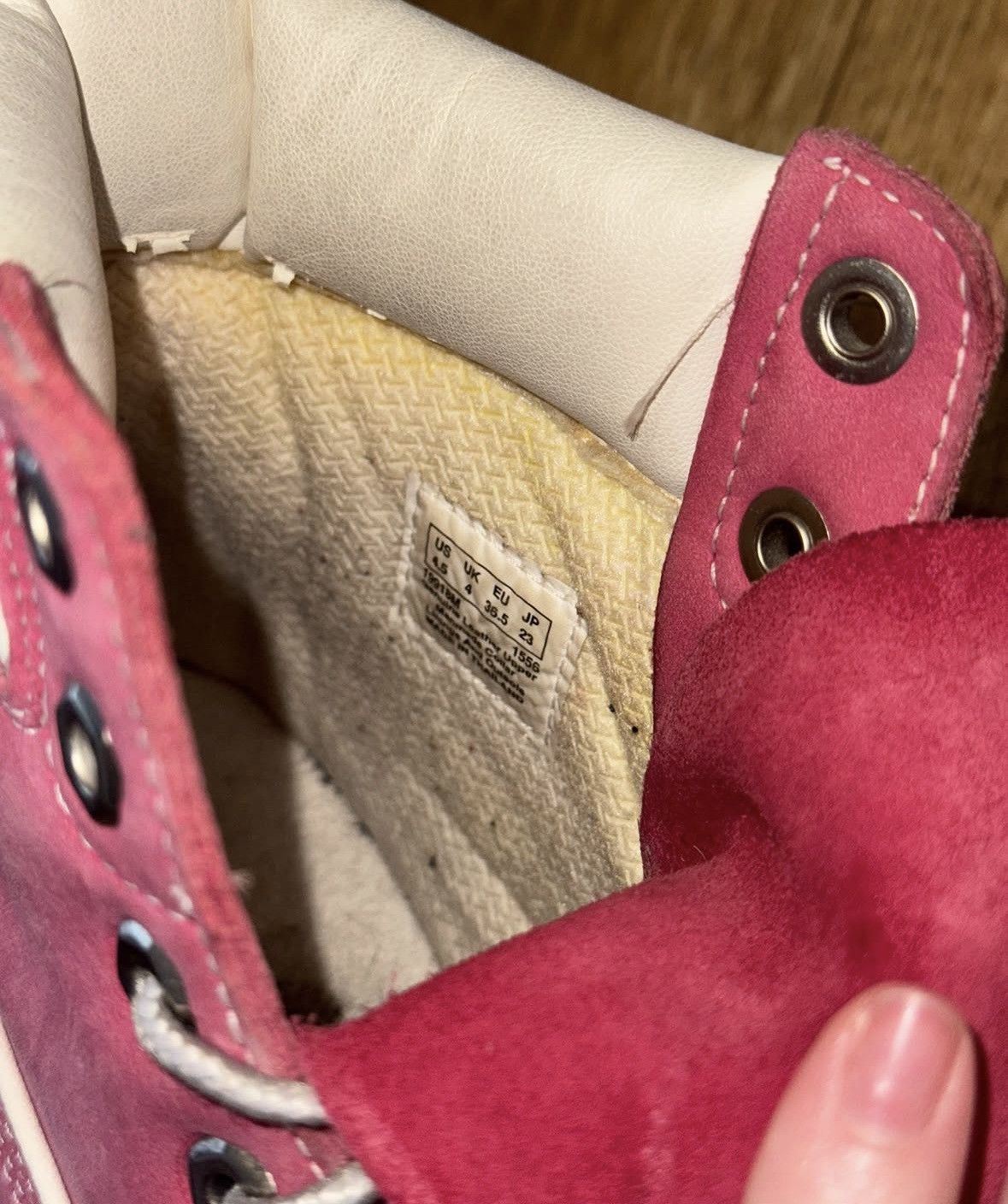 Timberland TIMBERLAND WMNS PINK WATERPROOF BOOTS Size US 4.5 / IT 34.5 - 6 Thumbnail