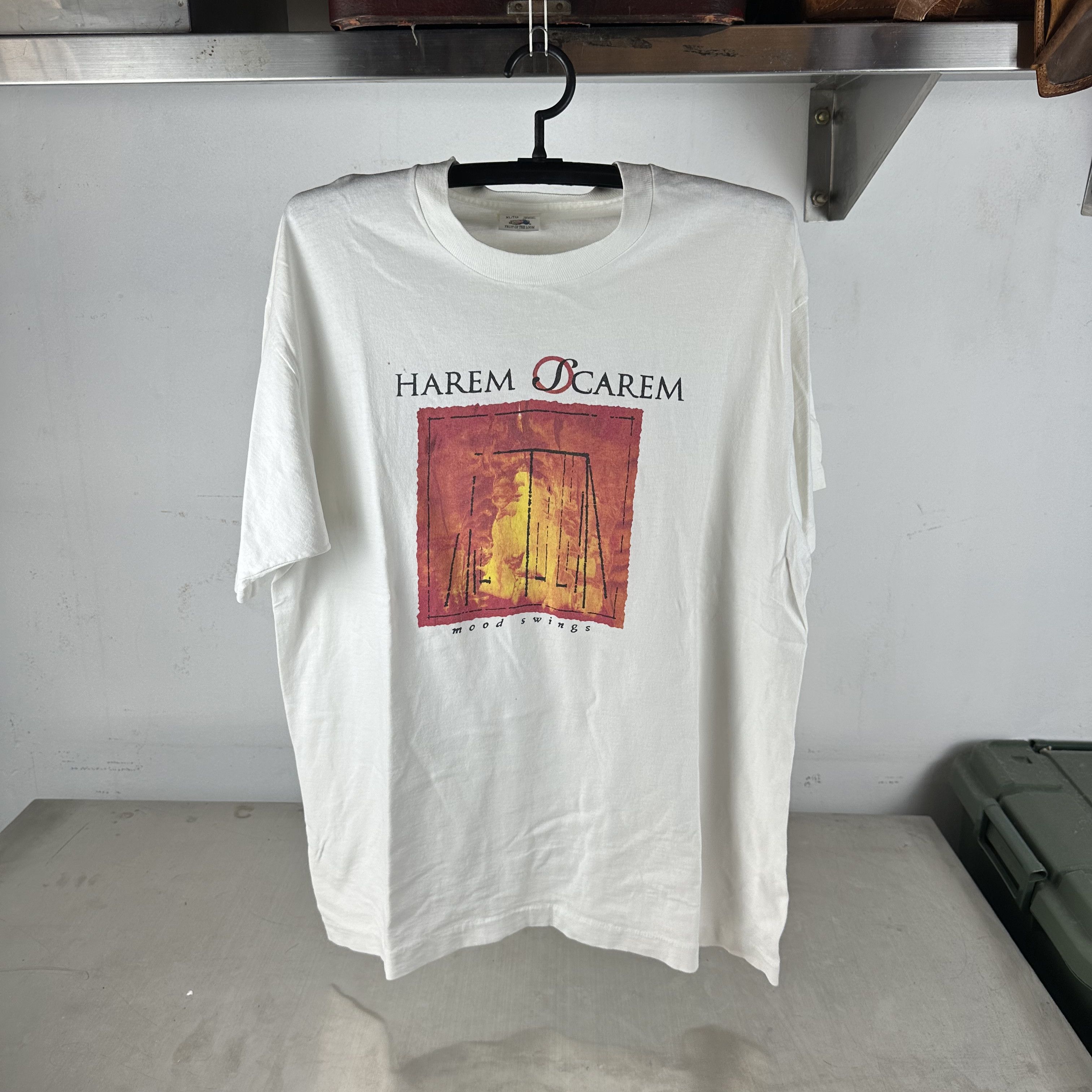 Vintage 1993-94 Harem Scarem Mood Swings Tour Concert Tee