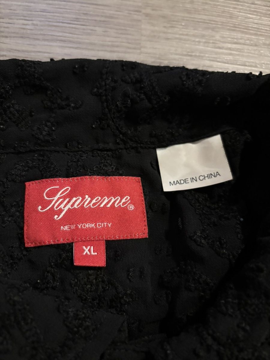 Supreme Supreme Chainstitch Chiffon Shirt Size US XL / EU 56 / 4 - 4 Thumbnail