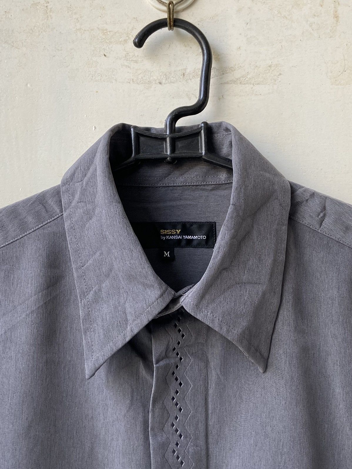 Japanese Brand × Kansai Yamamoto SISSY By KANSAI YAMAMOTO Grey Shirt Size US M / EU 48-50 / 2 - 14 Thumbnail