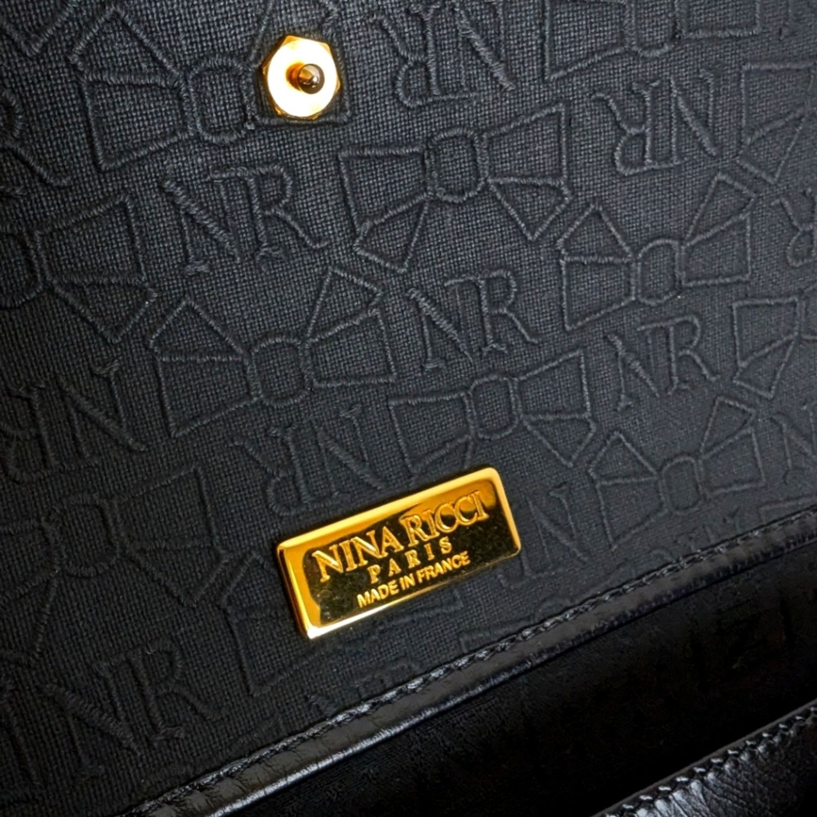 Nina Ricci Nina Ricci Front Flap 90's Vintage Chain Shoulder Bag Size ONE SIZE - 12 Thumbnail
