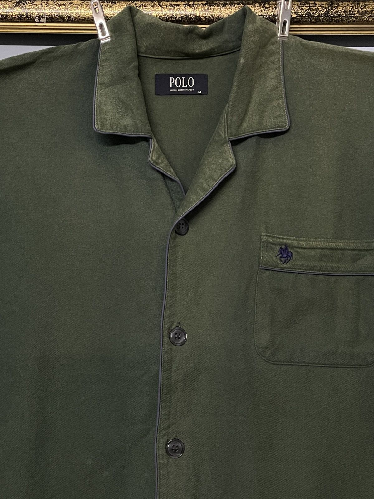 Polo Ralph Lauren Vintage 1990s Designer Polo Ralph Laurent Faded Boxy Tshirt Size US L / EU 52-54 / 3 - 3 Thumbnail