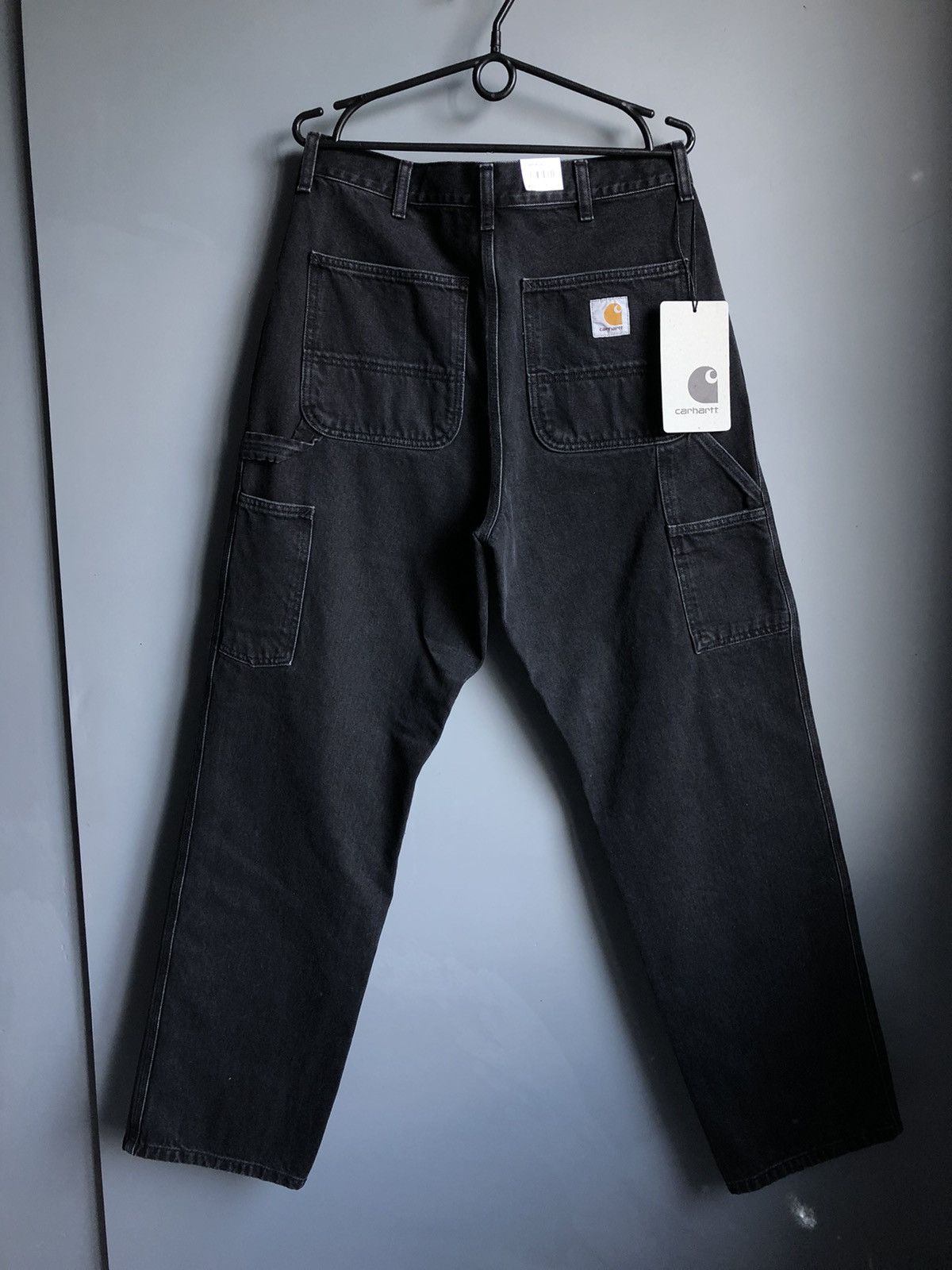 image of Carhartt Wip x Skategang Carhartt Single Knee Pants in Grey, Men's (Size 32)
