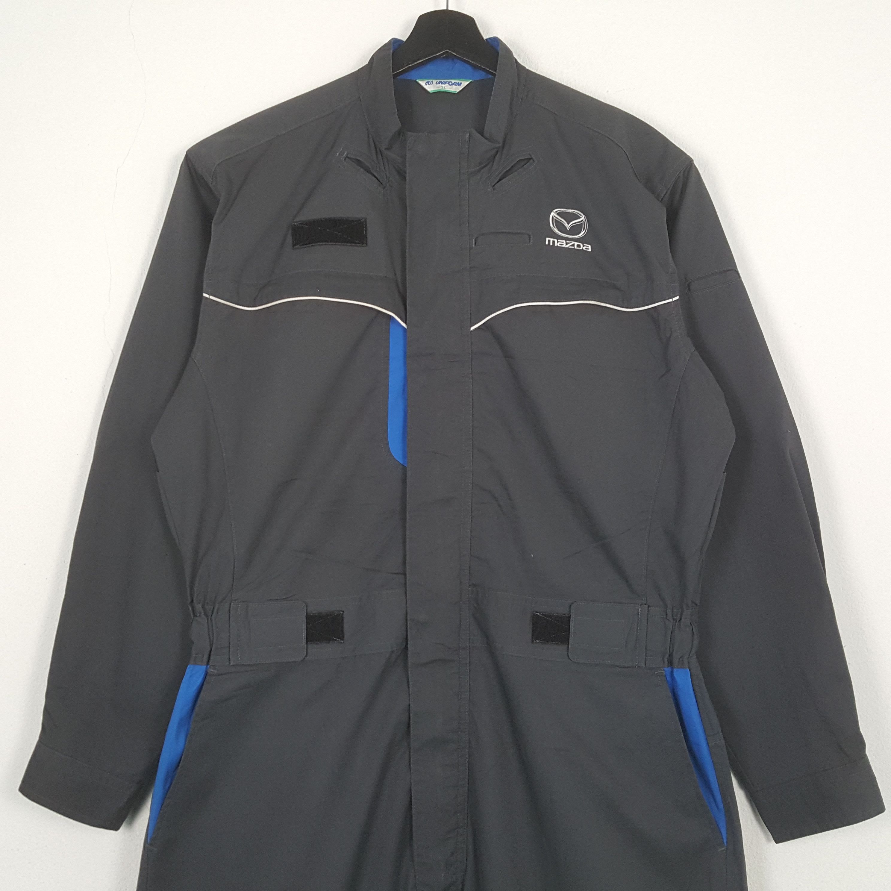 Vintage Mazda Japanese Motorsports Coverall Jacket C300N18 Size US M / EU 48-50 / 2 - 5 Thumbnail