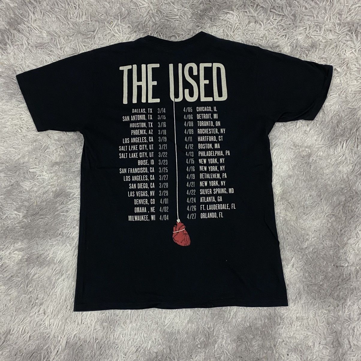 Band Tees × Vintage Post hardcore rock emo band the used Size US L / EU 52-54 / 3 - 5 Thumbnail