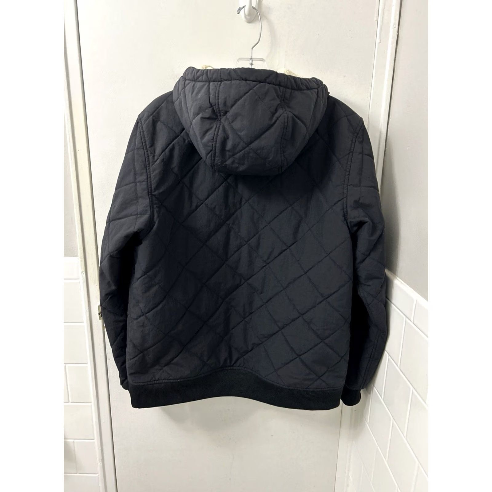 The North Face The North Face Cuchillo Jacket Mens M Black Full Zip Quilted Insulated Hooded Lined Bomber Jacket Size US M / EU 48-50 / 2 - 6 Thumbnail